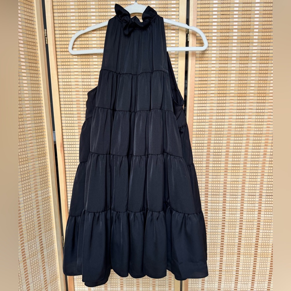 RHODE Black Mini Dress